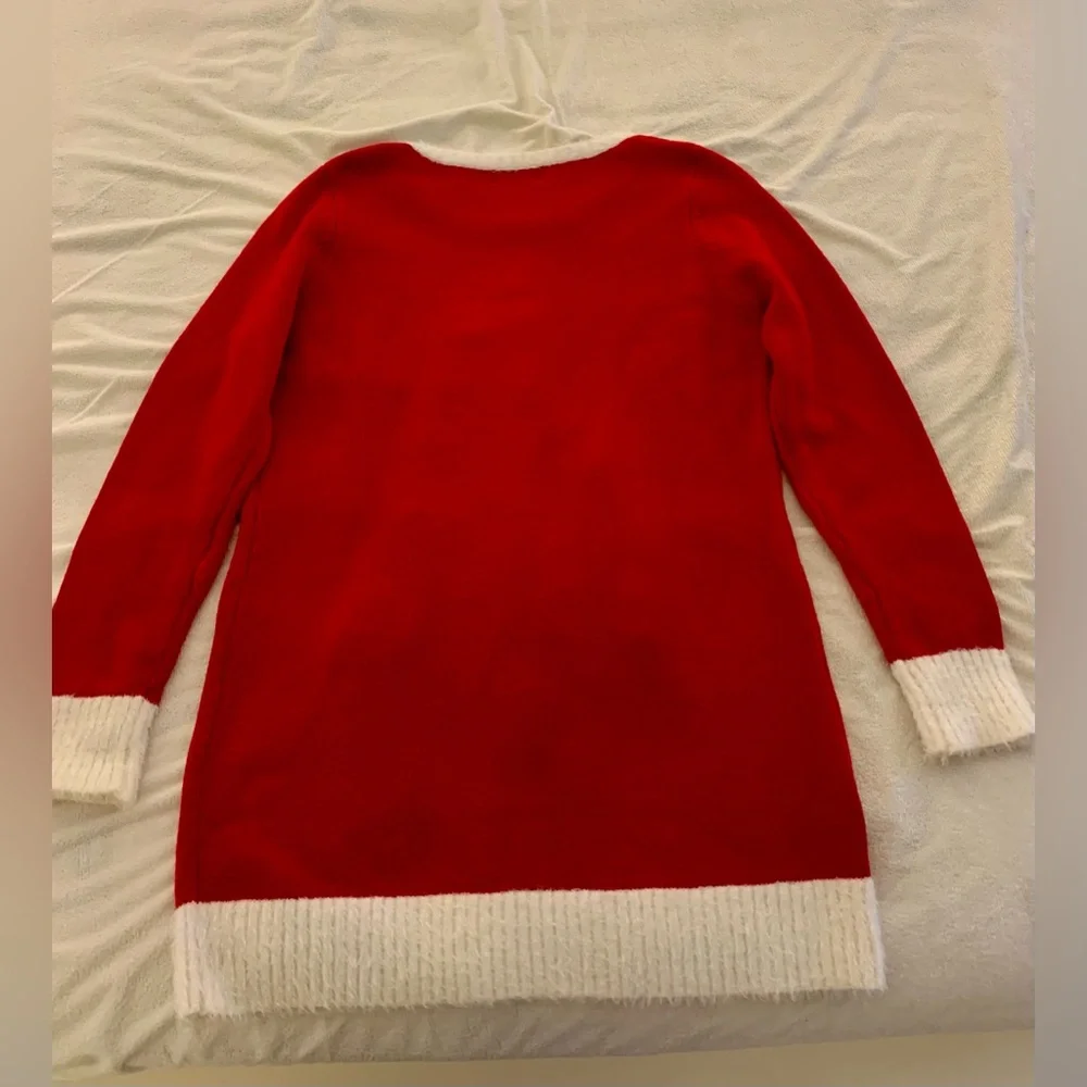 Festive Red Christmas Tree Sweater - Picture 8 of 11